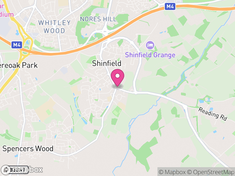 Map of Shinfield Estate Agents
