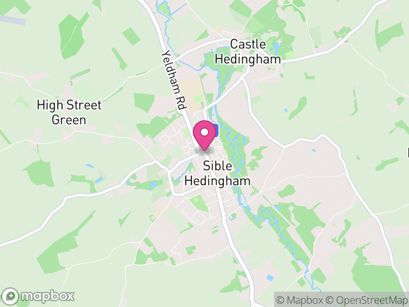 Map of Sible Hedingham Estate Agents