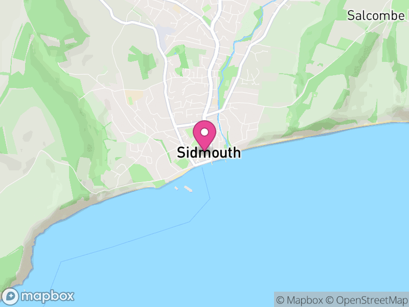 Map of Sidmouth Estate Agents