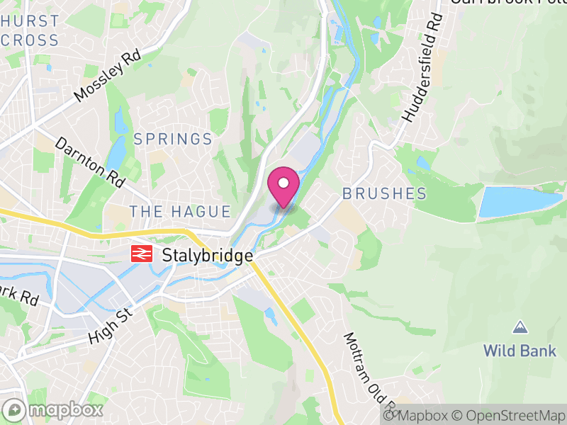 Map of SK15 Estate Agents