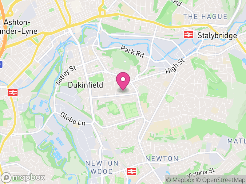 Map of SK16 Estate Agents