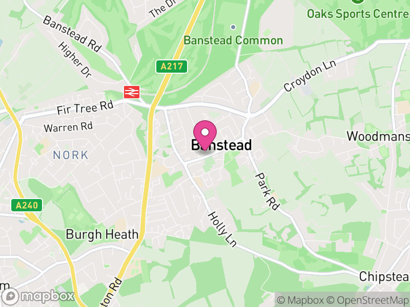 Map of SM7 Estate Agents