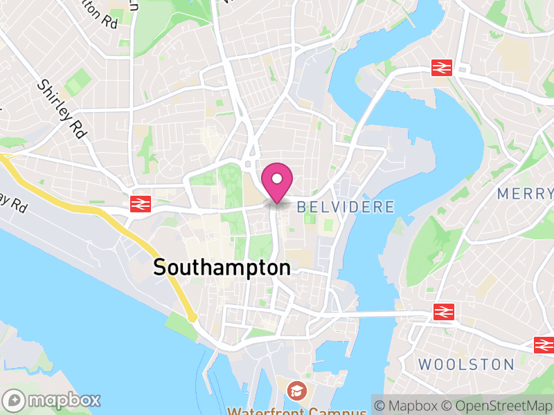 Map of SO14 Estate Agents