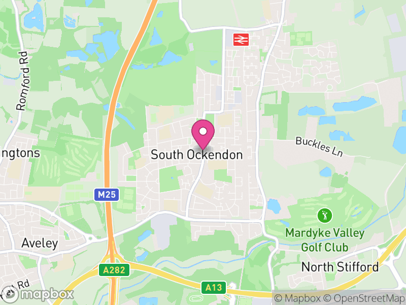 Map of South Ockendon Estate Agents