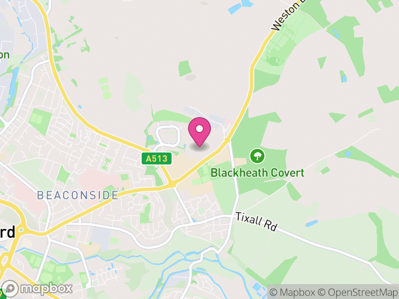 Map of ST18 Estate Agents