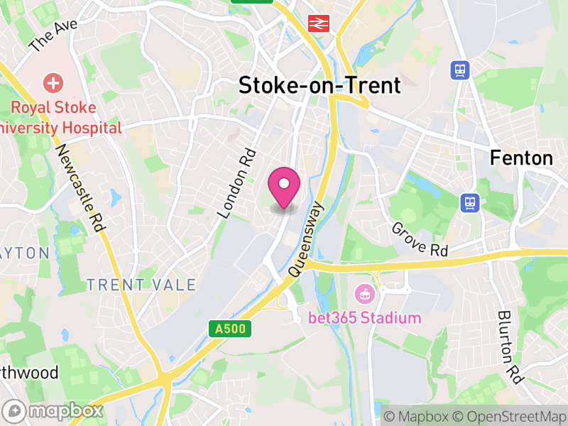Map of ST4 Estate Agents