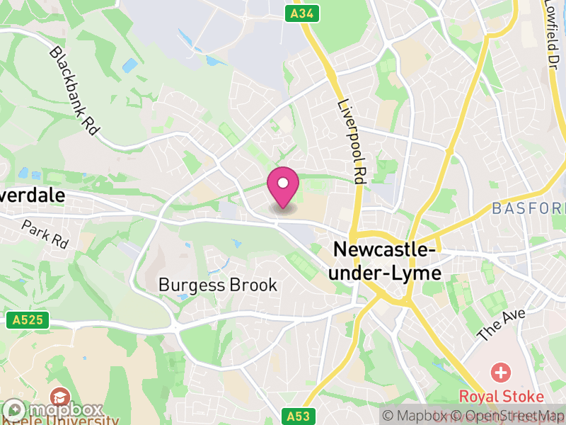 Map of ST5 Estate Agents