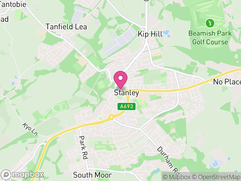 Map of Stanley Estate Agents