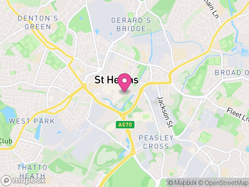 Map of St Helens Estate Agents