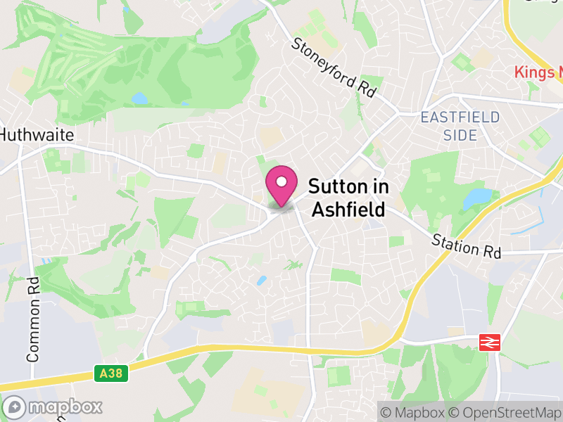 Map of Sutton In Ashfield Estate Agents