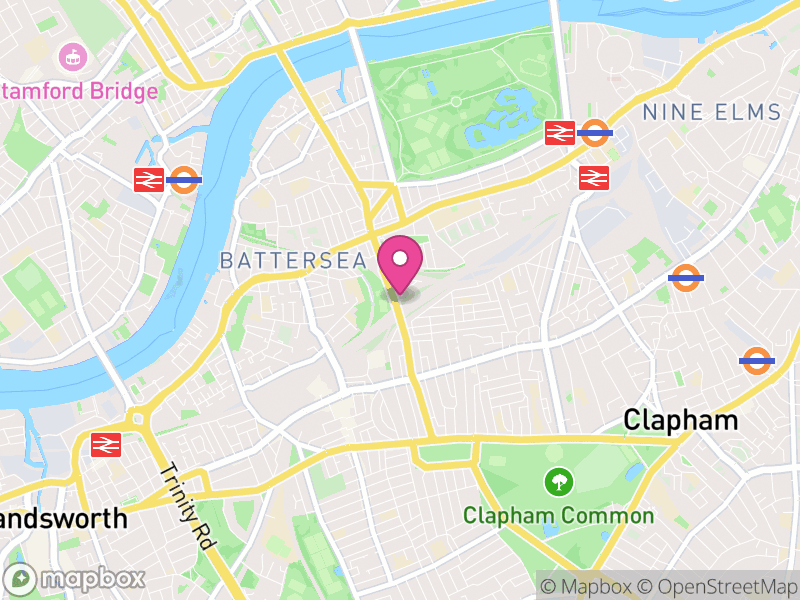 Map of SW11 Estate Agents