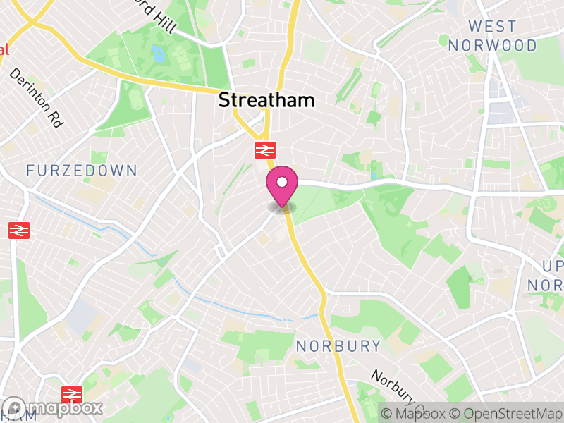 Map of SW16 Estate Agents