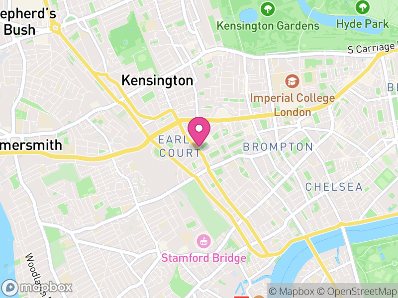 Map of SW5 Estate Agents