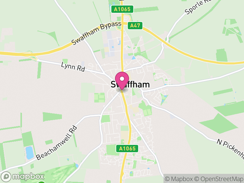 Map of Swaffham Estate Agents