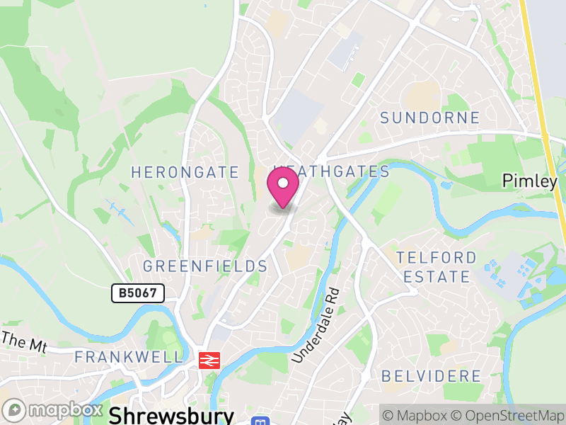 Map of SY1 Estate Agents