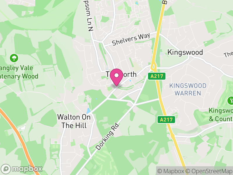 Map of Tadworth Estate Agents