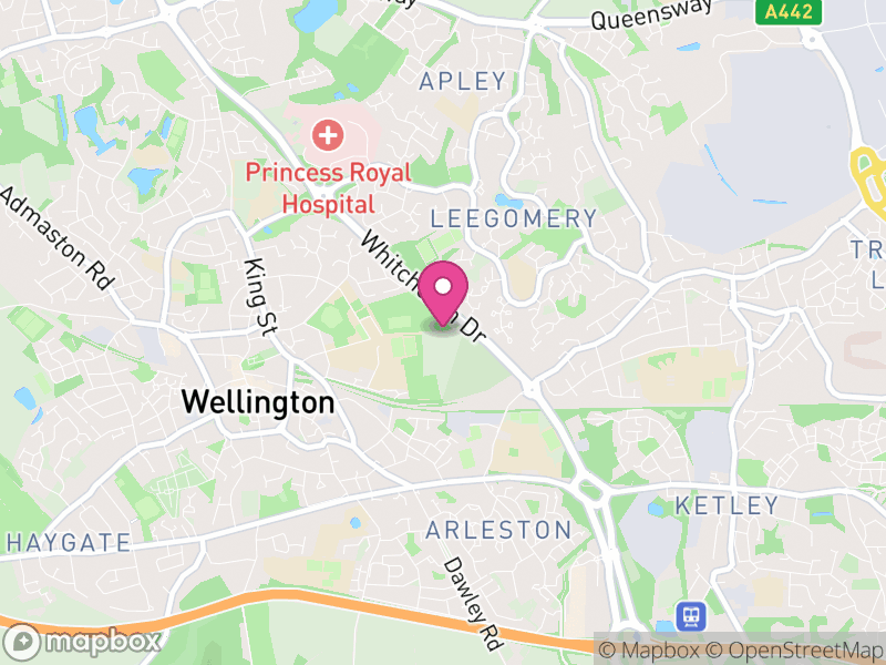 Map of TF1 Estate Agents