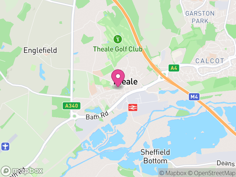 Map of Theale Estate Agents
