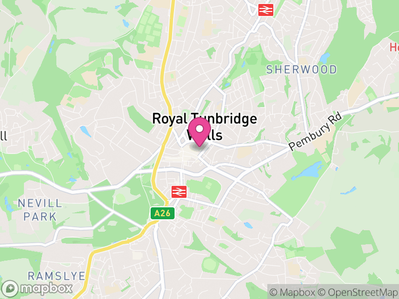 Map of TN1 Estate Agents