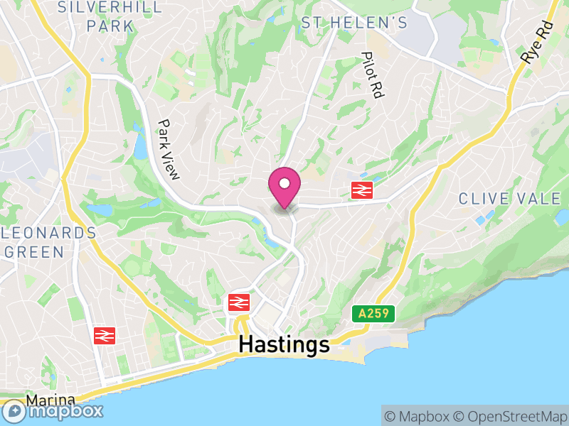 Map of TN34 Estate Agents