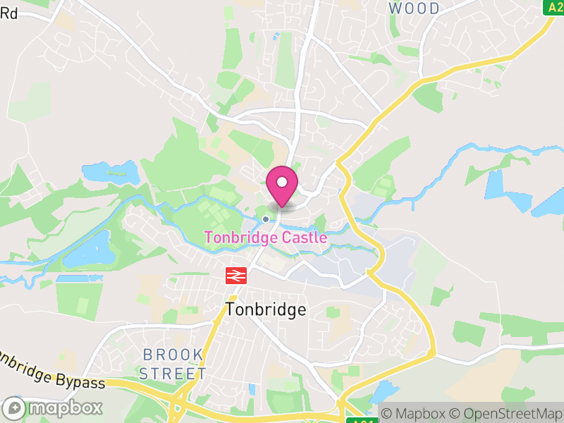 Map of Tonbridge Estate Agents