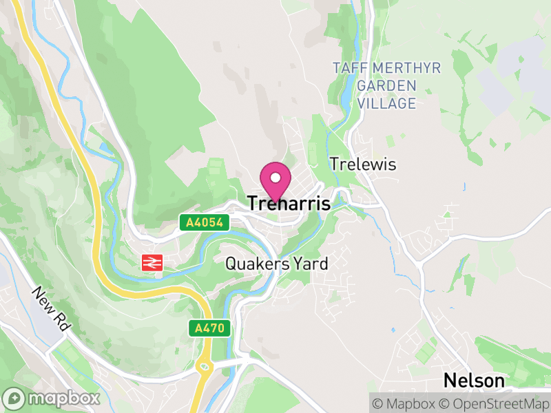 Map of Treharris Estate Agents