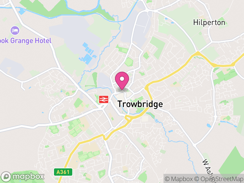 Map of Trowbridge Estate Agents