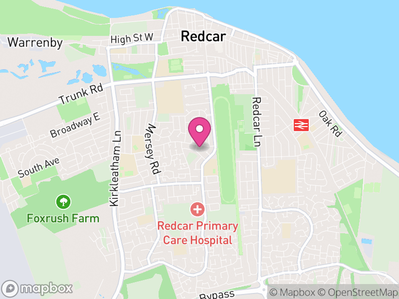 Map of TS10 Estate Agents