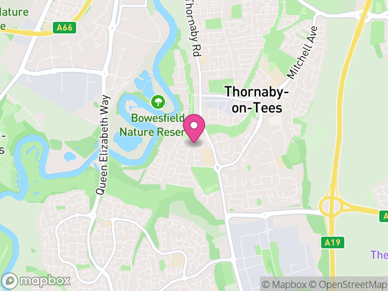 Map of TS17 Estate Agents