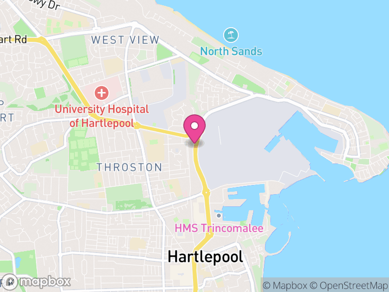 Map of TS24 Estate Agents