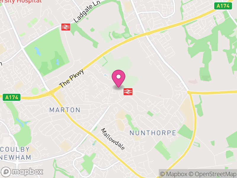 Map of TS7 Estate Agents