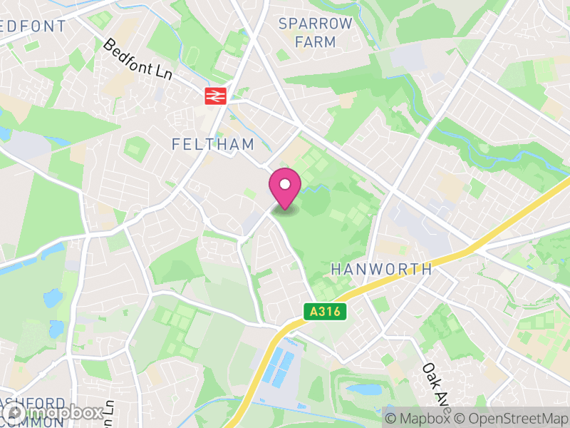 Map of TW13 Estate Agents