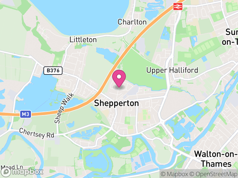 Map of TW17 Estate Agents