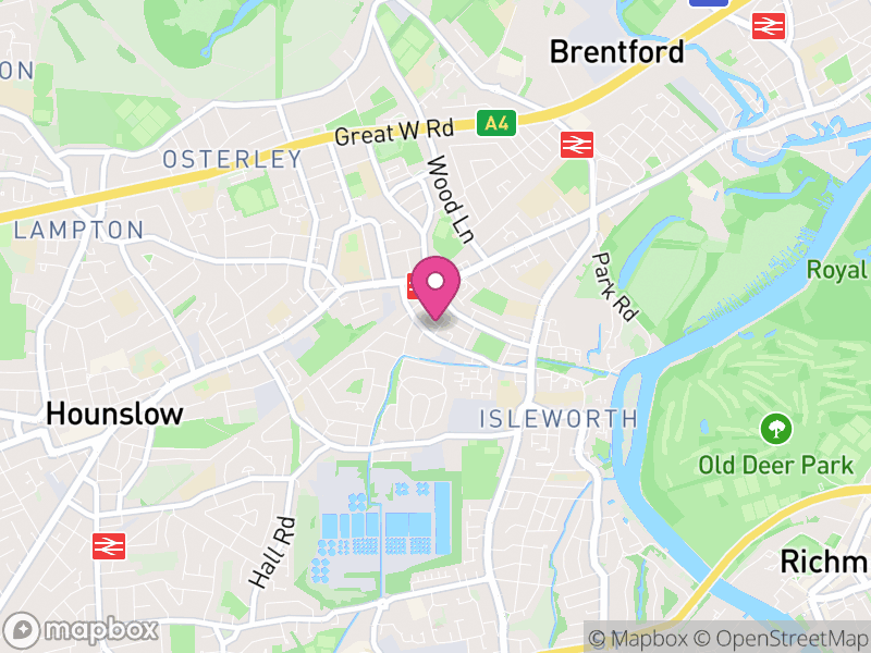 Map of TW7 Estate Agents