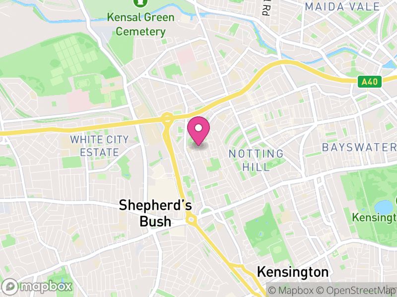 Map of W11 Estate Agents