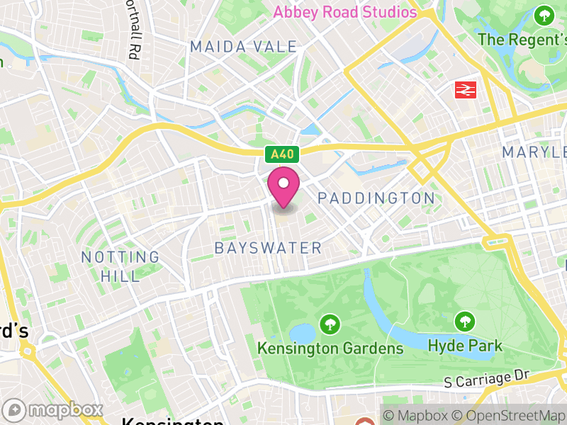 Map of W2 Estate Agents