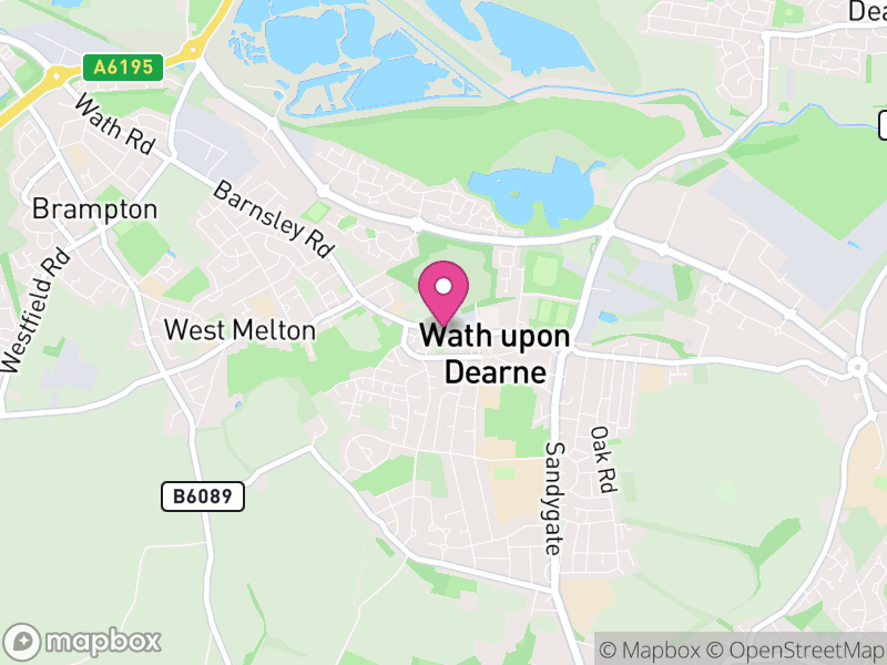 Map of Wath Upon Dearne Estate Agents