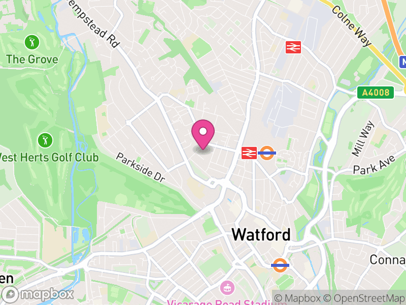 Map of WD17 Estate Agents