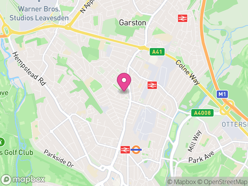 Map of WD24 Estate Agents