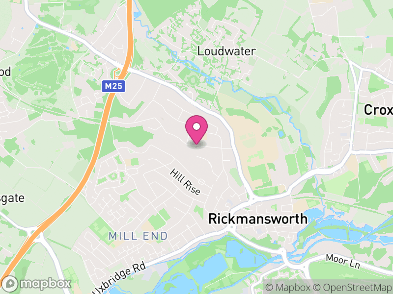 Map of WD3 Estate Agents