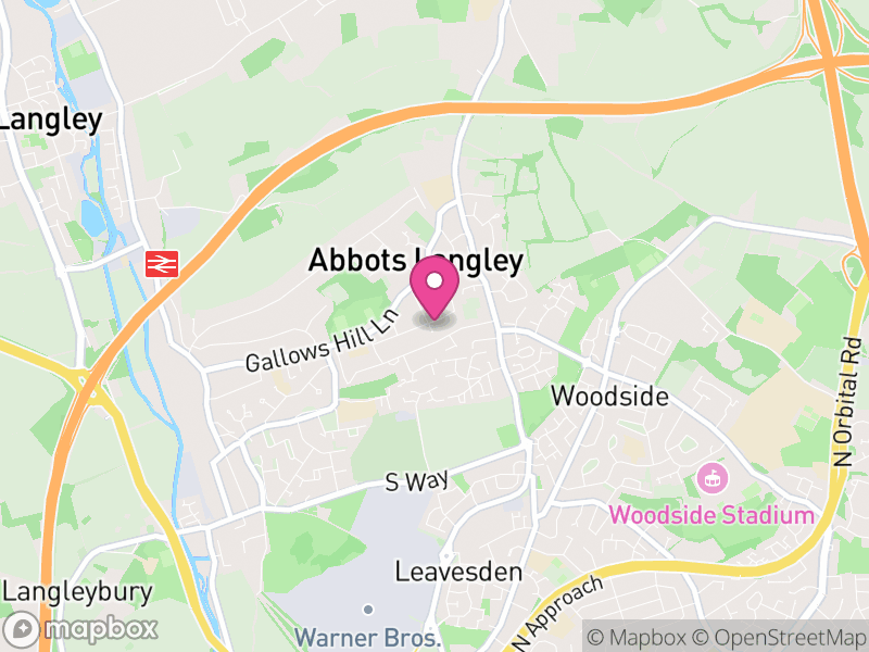 Map of WD5 Estate Agents