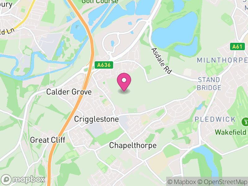 Map of WF4 Estate Agents