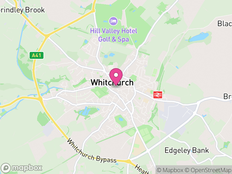 Map of Whitchurch Estate Agents