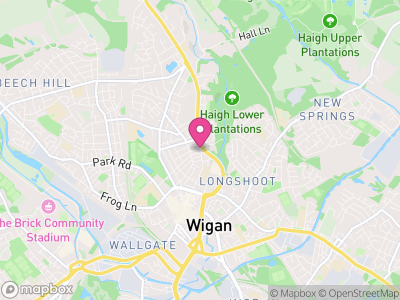 Map of WN1 Estate Agents