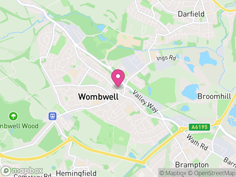 Map of Wombwell Estate Agents