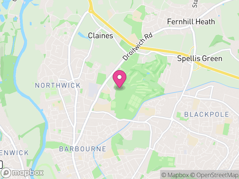 Map of WR3 Estate Agents