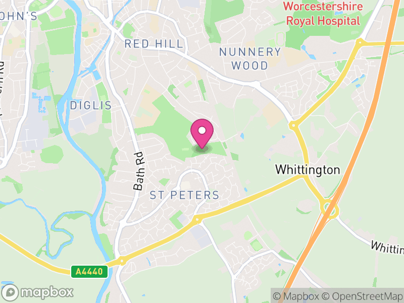 Map of WR5 Estate Agents