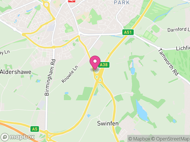 Map of WS14 Estate Agents