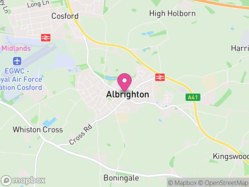 Map of WV7 Estate Agents