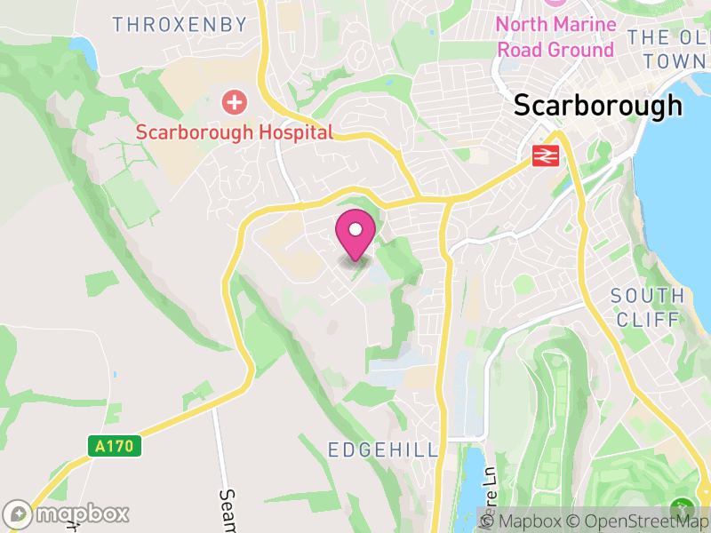 Map of YO12 Estate Agents